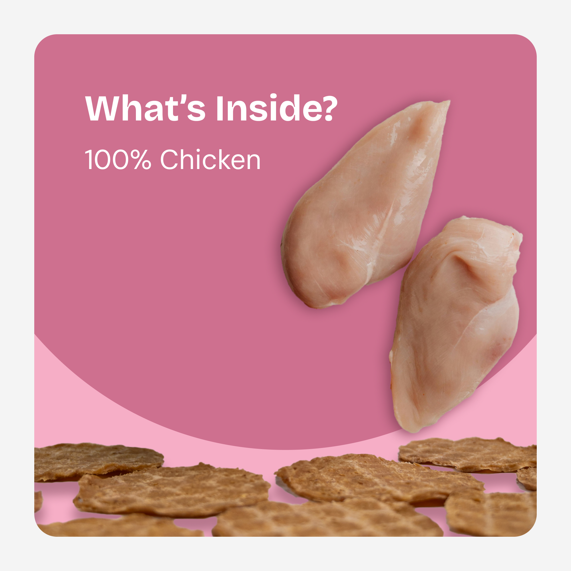 Chicken Waffle Chips For Dogs